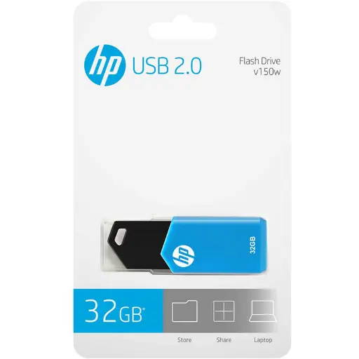 [7103659] HP V150W FLASH DRIVE USB 2.0 32GB BLUE