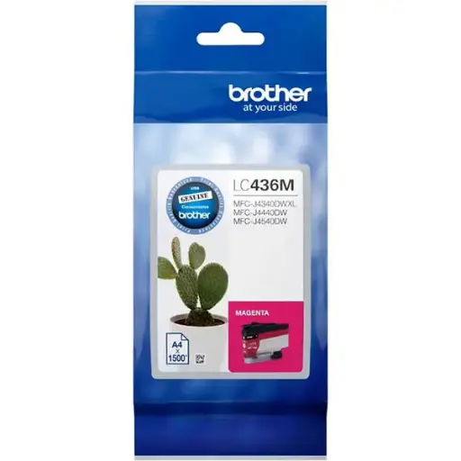 [7111251] BROTHER LC436 INVESTMENT INK CARTRIDGE MAGENTA